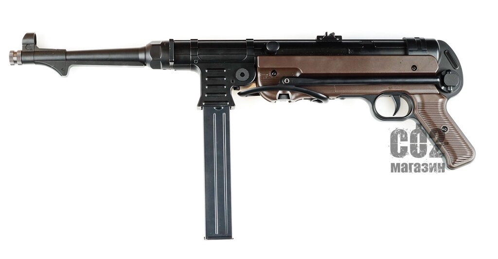 Пневматичний пістолет-кулемет Umarex Legends MP German від компанії CO2 магазин - фото 1