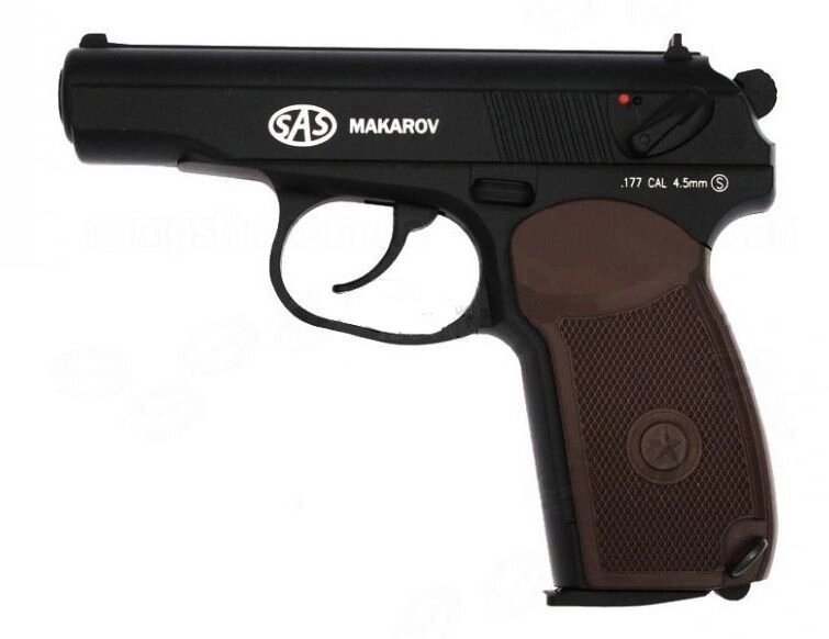 Пневматичний пістолет SAS Makarov від компанії CO2 магазин - фото 1