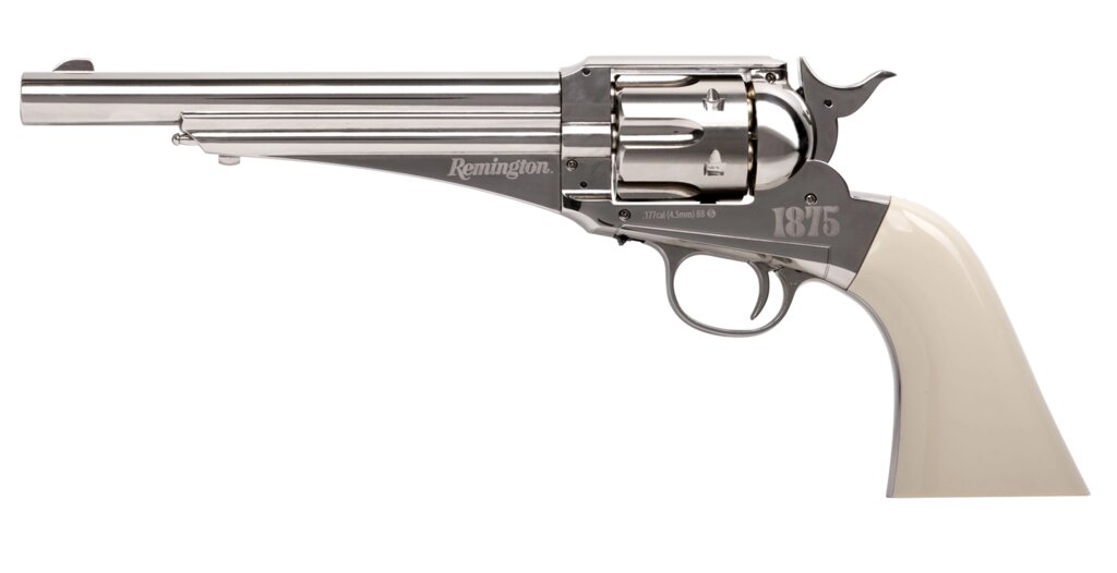 Пневматичний револьвер Crosman Remington +1875 від компанії CO2 магазин - фото 1