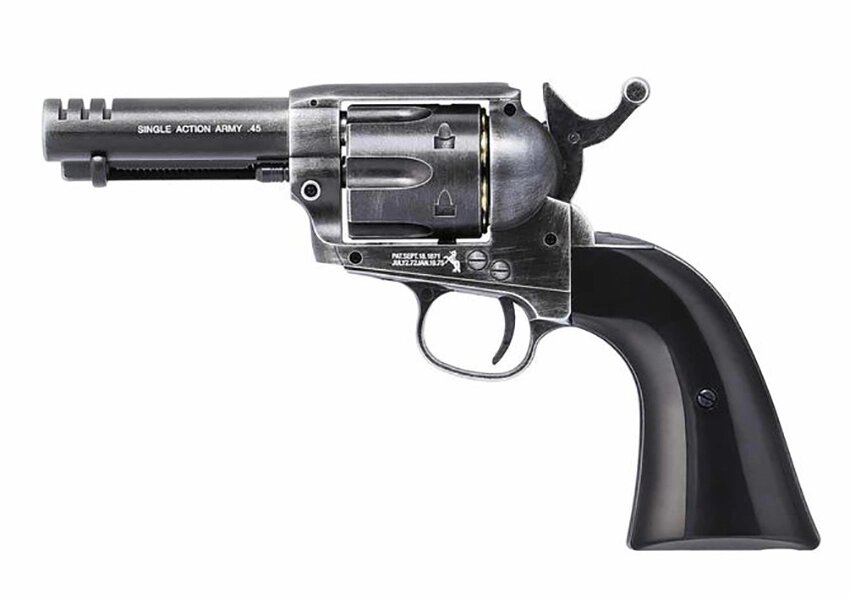 Пневматичний револьвер Umarex Colt SAA Custom Shop Edition Black від компанії CO2 магазин - фото 1