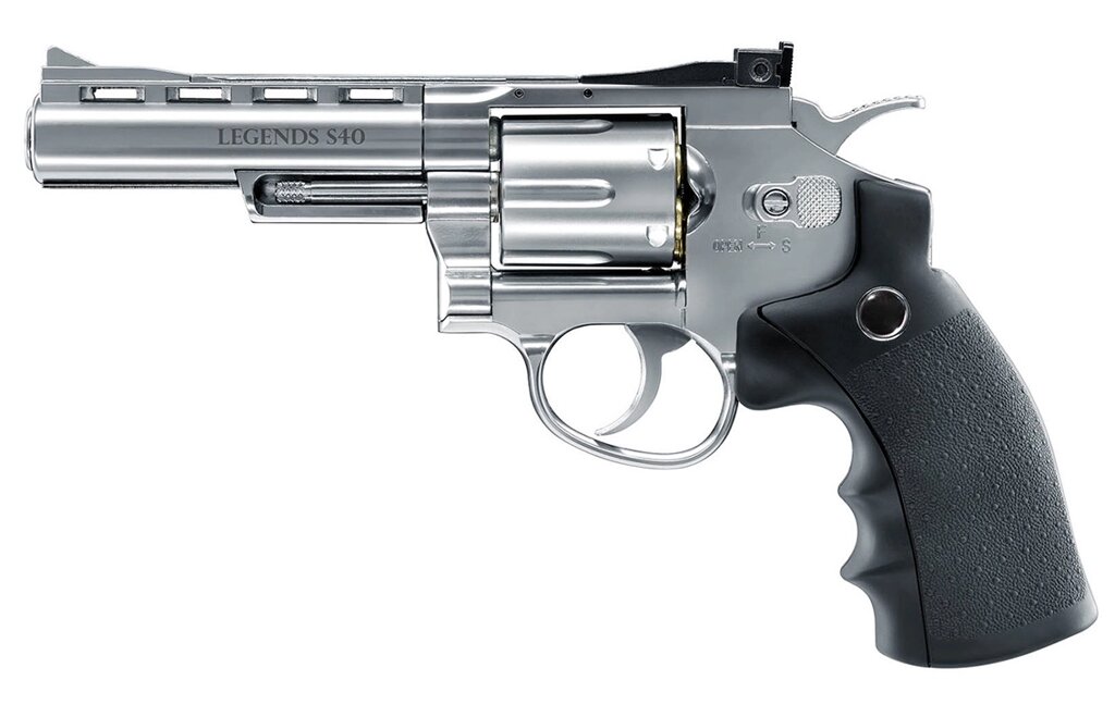 Пневматичний револьвер Umarex Legends S40 4″ від компанії CO2 магазин - фото 1