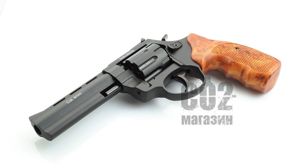 Револьвер STALKER S 4,5 "рукоятка під дерево від компанії CO2 магазин - фото 1