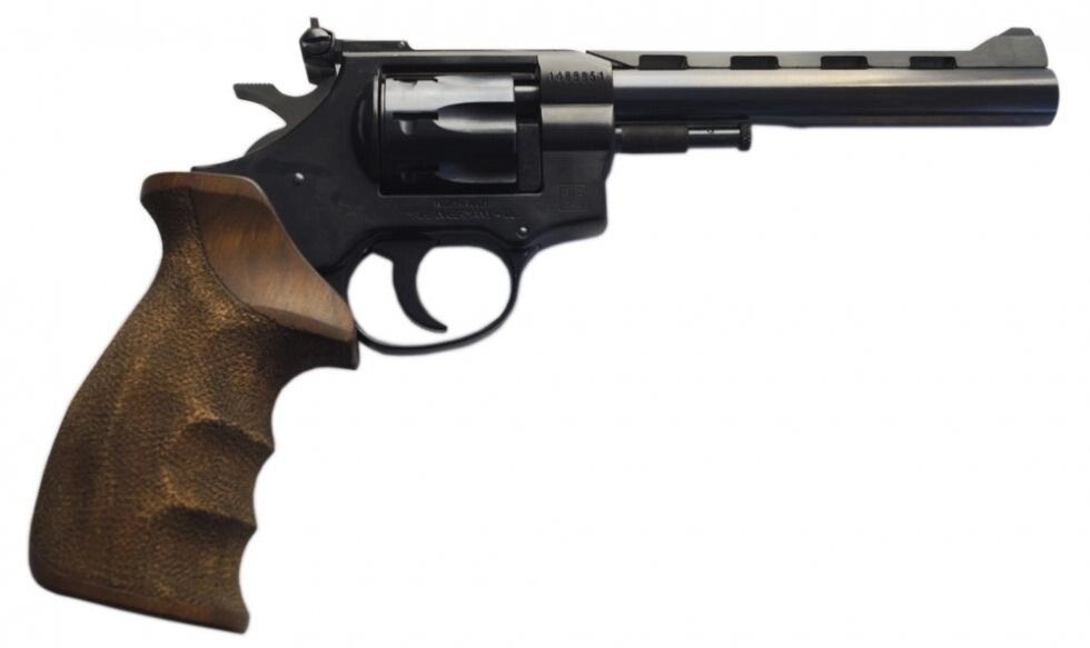 Револьвер Weihrauch HW4 6 "" дерев'яною рукояттю від компанії CO2 магазин - фото 1