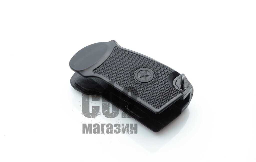 Рукоятка ПМ, МР-654К (32 серія, вузька, чорний пластик) від компанії CO2 магазин - фото 1