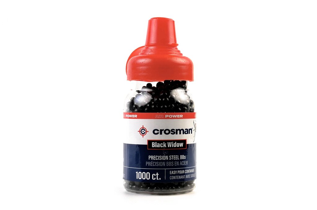 Шарики Crosman Black Widow BBs 1000 шт від компанії CO2 магазин - фото 1