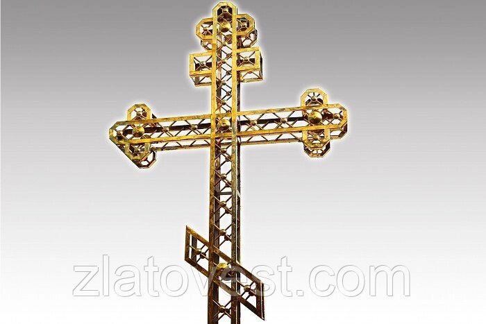 Хрест 4,3м на церкву від компанії Златовест, ТОВ - фото 1