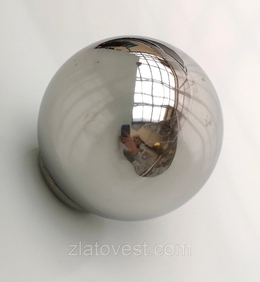 Куля нержавіюча сталь діам  86 мм від компанії Златовест, ТОВ - фото 1
