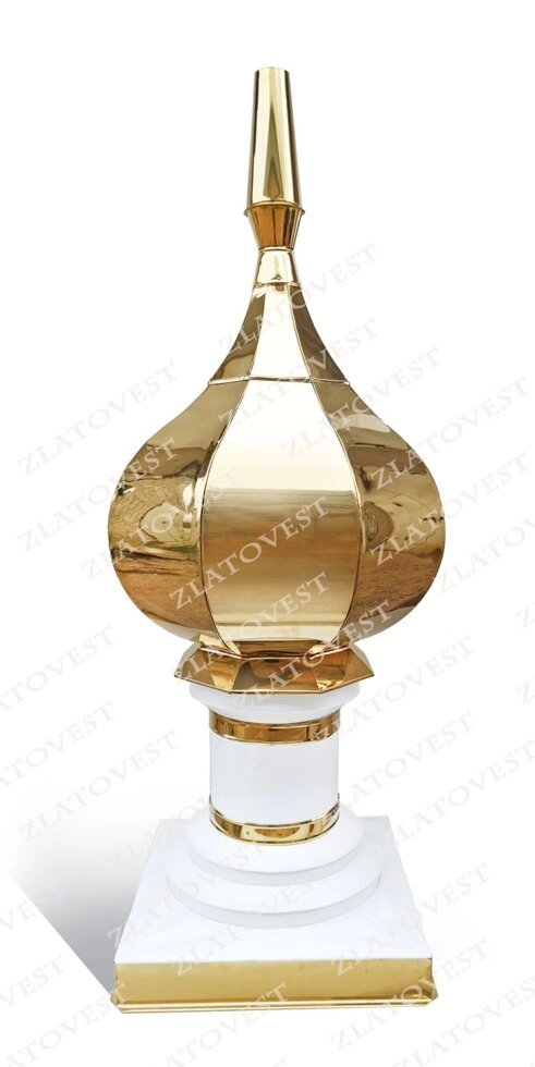 Купол "золотий" з круглим барабаном, пустотіла від компанії Златовест, ТОВ - фото 1