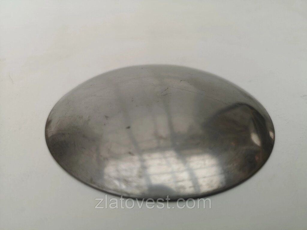 Накладка-півсфера металева Ф75 мм від компанії Златовест, ТОВ - фото 1