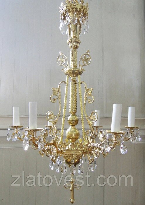 Panicadilo для церкви на 6 свічок від компанії Златовест, ТОВ - фото 1