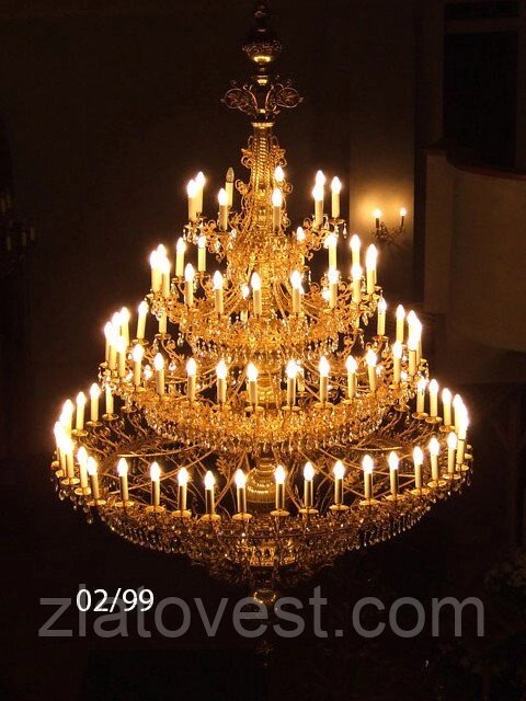 Панікадило церковне на 99 свічок від компанії Златовест, ТОВ - фото 1