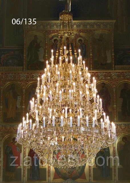 Панікадило для церкви на 135 свічок від компанії Златовест, ТОВ - фото 1