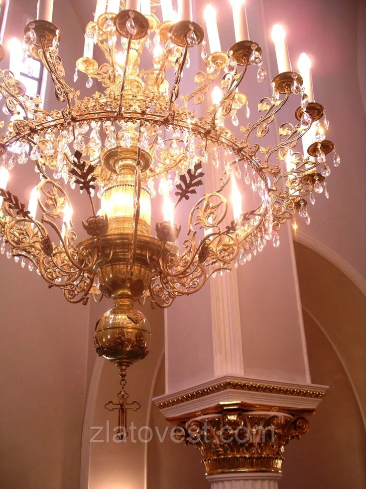 Панікадило для церкви на 36 свічок від компанії Златовест, ТОВ - фото 1