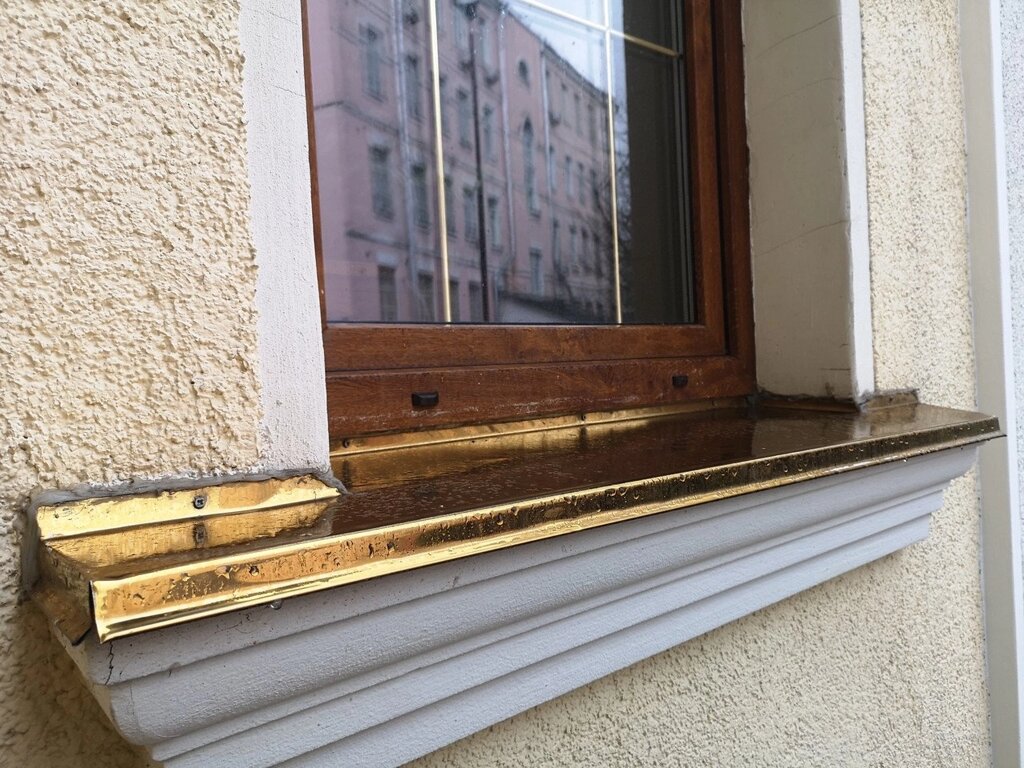 Відлив для вікна, нержавіюча сталь від компанії Златовест, ТОВ - фото 1