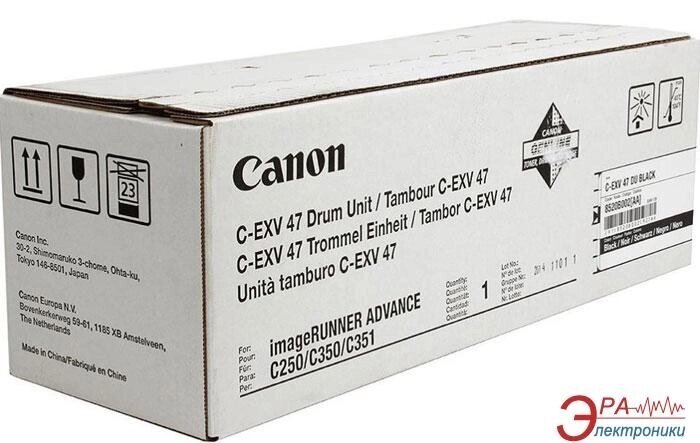 Canon (8520B002AA) Фотобарабан Canon C-EXV47 iR Adv 350/250 / C1325 (8520B002AA) Black від компанії Приватне підприємство "Кваліор" - фото 1