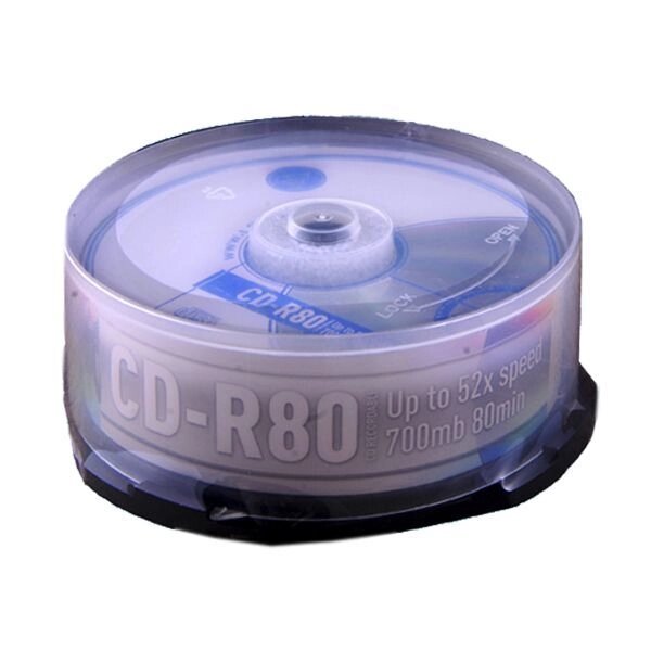 CD-R L-PRO 700 MB / 80 min 52x (25 pcs Cake Box, 240076) від компанії Приватне підприємство "Кваліор" - фото 1