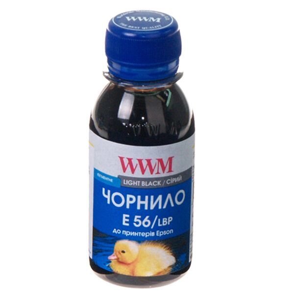 Чорнило Ink (100 г) EPSON Stylus Photo R2400 / Pro 7800 (Light Black Pigment) E56 / LBP від компанії Приватне підприємство "Кваліор" - фото 1