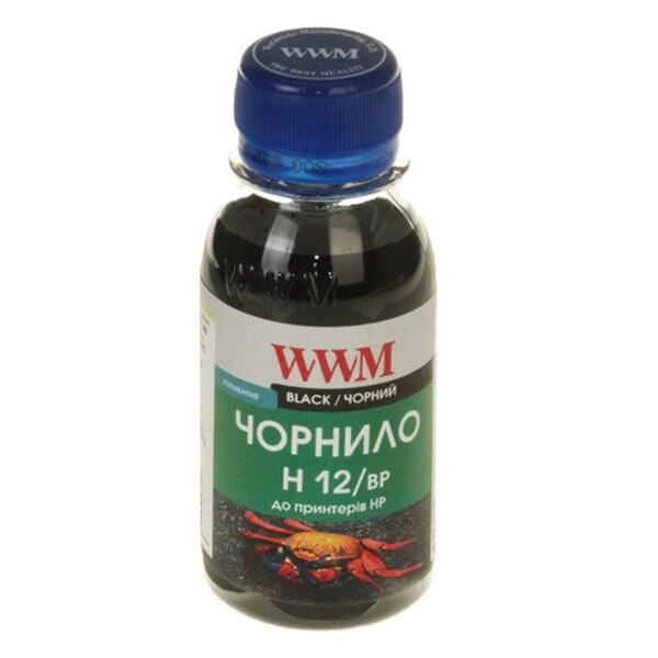 Чорнило Ink (100 г) HP 10/13/14/82 (Black Pigment) H12 / BP від компанії Приватне підприємство "Кваліор" - фото 1