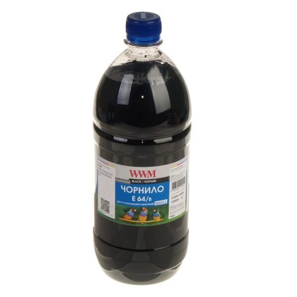 Чорнило Ink (1100 г) EPSON L110 / L210 / L355 (Black) E64 / B від компанії Приватне підприємство "Кваліор" - фото 1