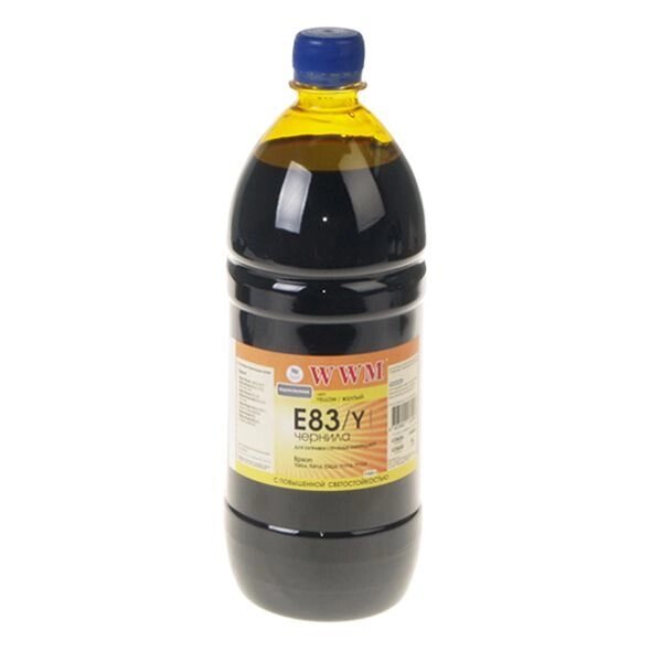 Чорнило Ink (1100 г) EPSON Stylus Photo R270 / P50 / R290 / RX615 / T50 / TX650 (Yellow) E83 / Y від компанії Приватне підприємство "Кваліор" - фото 1