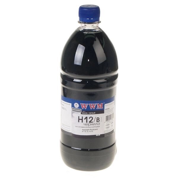 Чорнило Ink (1100 г) HP 10/13/14/82 (Black) H12 / B від компанії Приватне підприємство "Кваліор" - фото 1