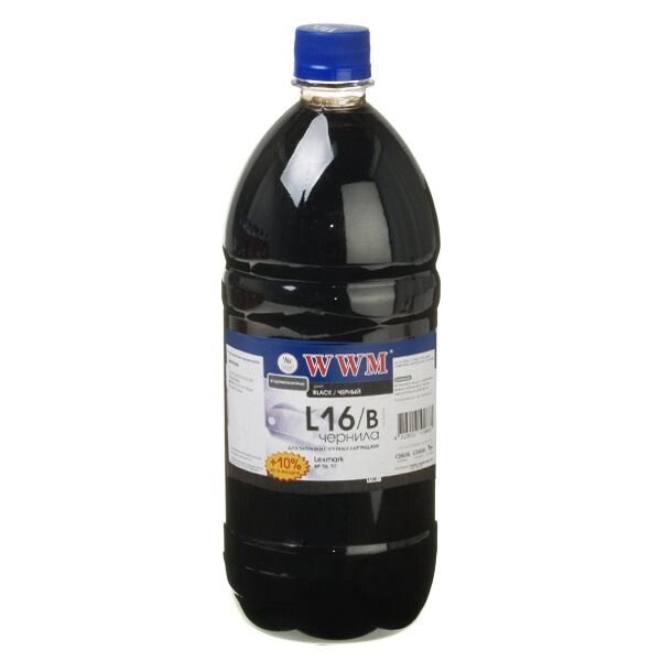 Чорнило Ink (1100 г) Lexmark 10N0016 / 10N0217 (Black) L16 / B від компанії Приватне підприємство "Кваліор" - фото 1