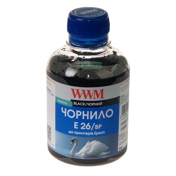 Чорнило Ink (200 г) EPSON Expression Premium XP-600 / XP-605 / XP-700 (Black Pigment) E26 / BP від компанії Приватне підприємство "Кваліор" - фото 1