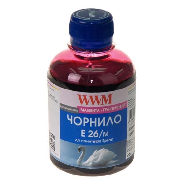 Чорнило Ink (200 г) EPSON Expression Premium XP-600 / XP-605 / XP-700 (Magenta) E26 / M від компанії Приватне підприємство "Кваліор" - фото 1