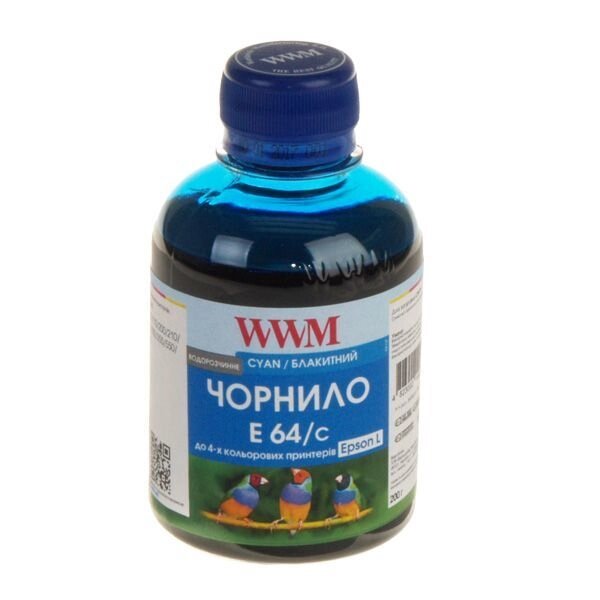 Чорнило Ink (200 г) EPSON L110 / L210 / L355 (Cyan) E64 / C від компанії Приватне підприємство "Кваліор" - фото 1