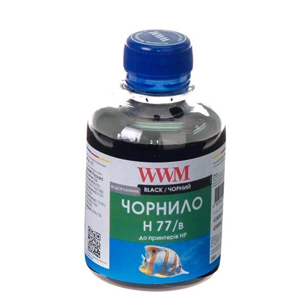 Чорнило Ink (200 г) HP C8719 / С8721 / С5016 (Black) H77 / B від компанії Приватне підприємство "Кваліор" - фото 1