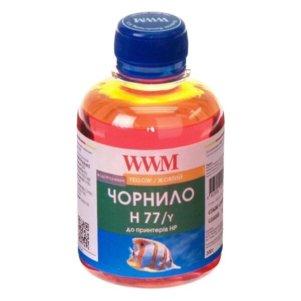 Чорнило Ink (200 г) HP C8719 / С8721 / С5016 (Yellow) H77 / Y від компанії Приватне підприємство "Кваліор" - фото 1