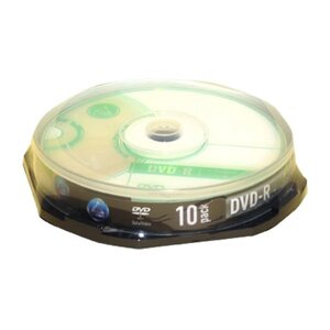 DVD-R L-PRO 4.7 GB / 120 min 16x (10 pcs cake box, 240229)