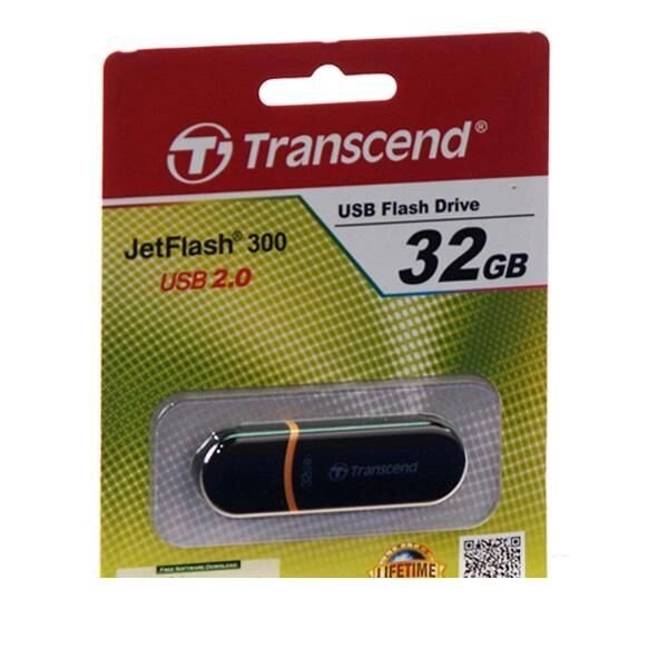 Флешка USB 2.0 Flash Drive Transcend JetFlash 300 32GB (TS32GJF300) від компанії Приватне підприємство "Кваліор" - фото 1