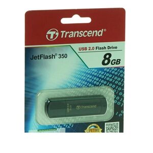 Флешка USB 2.0 Flash Drive Transcend JetFlash 350 8GB (TS8GJF350)