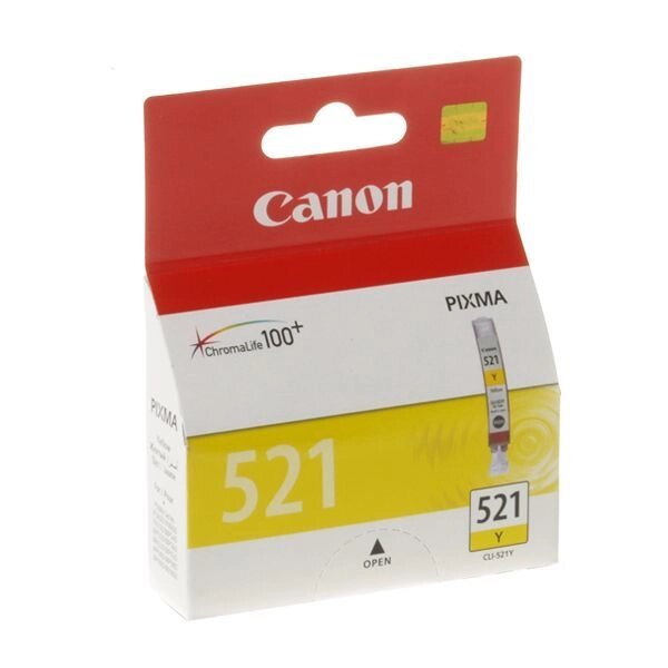 Картридж CANON CLI-521Y (Yellow) (2936B004) від компанії Приватне підприємство "Кваліор" - фото 1