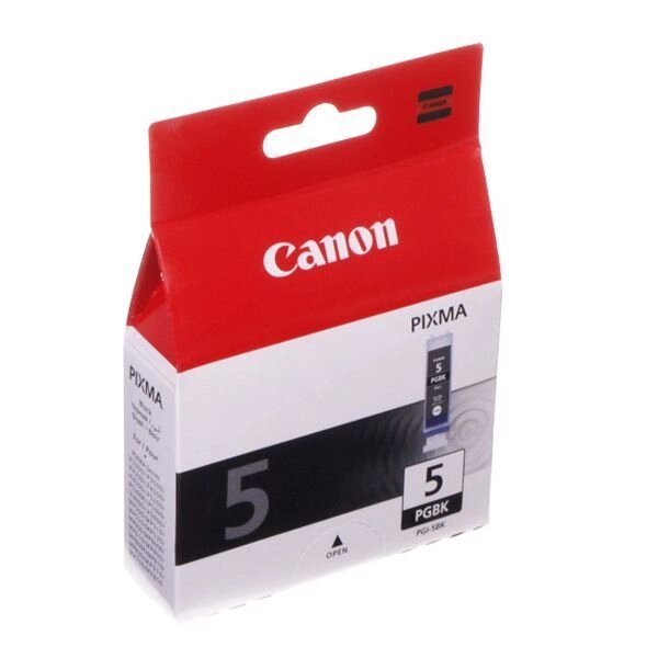 Картридж CANON PGI-5Bk (Black) (360 стор, @ 5%, 0628B024) від компанії Приватне підприємство "Кваліор" - фото 1