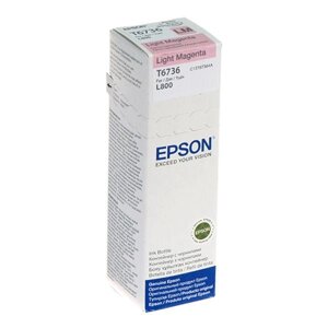 Картридж Epson L800, контейнер з чорнилом Light Magenta (C13T67364A)