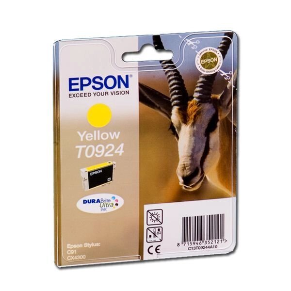 Картридж EPSON Stylus C91 / CX4300 (Yellow) (C13T10844A10) від компанії Приватне підприємство "Кваліор" - фото 1