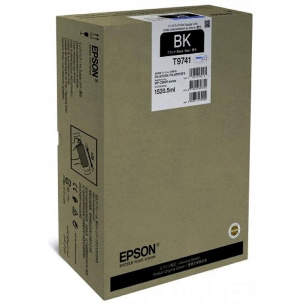 КАРТРИДЖ EPSON WF-C869R XXL BLACK 86K (C13T974100) від компанії Приватне підприємство "Кваліор" - фото 1