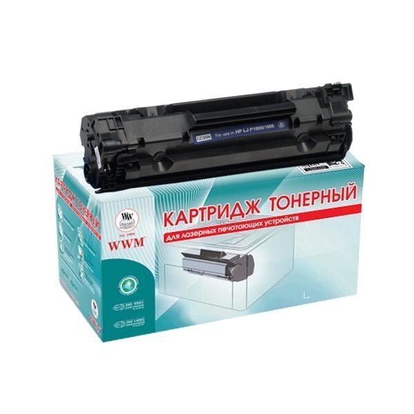 Картридж HP LJ P1005 / 1006 (100% Brand New WWM) від компанії Приватне підприємство "Кваліор" - фото 1