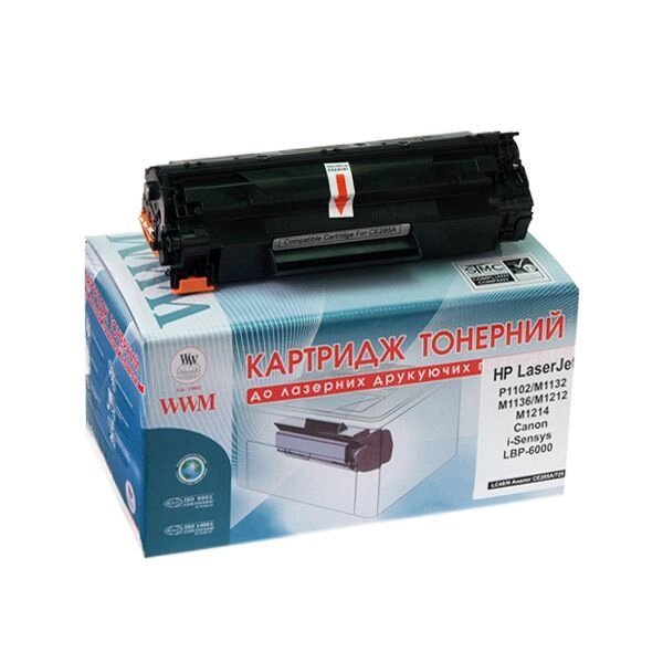 Картридж HP LJ P1102 / Canon 725 (100% Brand New WWM) від компанії Приватне підприємство "Кваліор" - фото 1