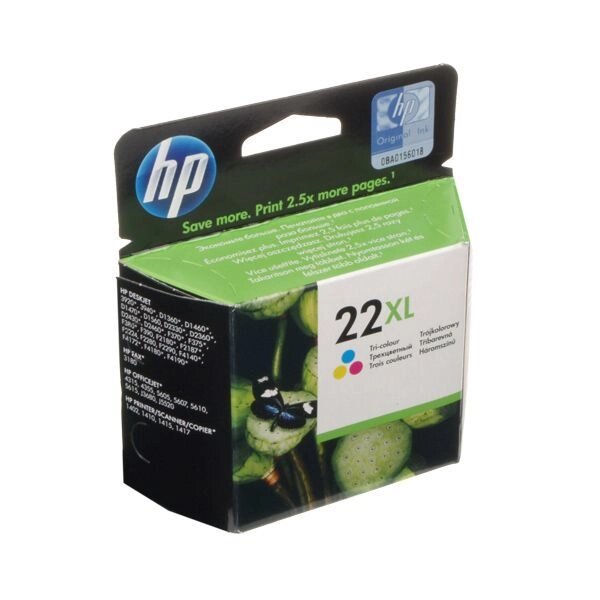 Картридж Ink Cart. HP DJ 3920 / PSC 1410 (C9352CE) №22XL Color від компанії Приватне підприємство "Кваліор" - фото 1