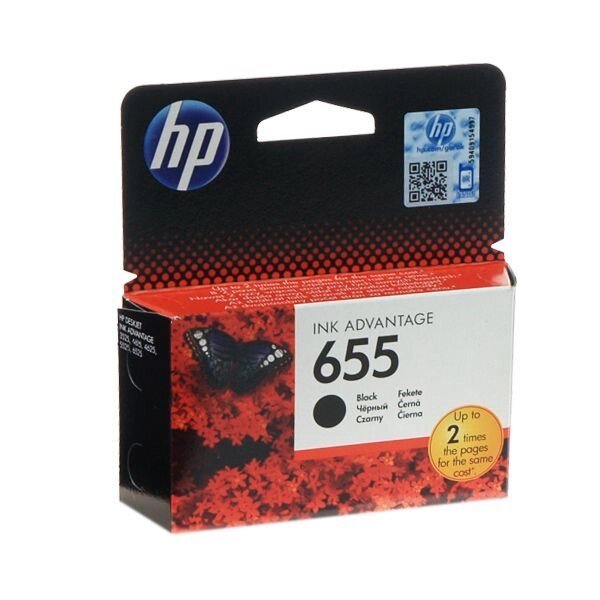 Картридж Ink Cart. HP DJ 4615/4625/3525/5525 (CZ109AE) №655 Black від компанії Приватне підприємство "Кваліор" - фото 1