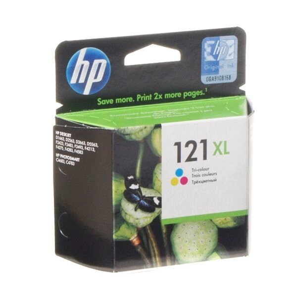 Картридж Ink Cart. HP DJ D2563 / F4283 Color (CC644HE) №121 XL від компанії Приватне підприємство "Кваліор" - фото 1