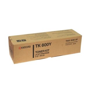 Картридж kyocera mita FS-C8008N (TK-800Y, 10к,5% A4) OEM