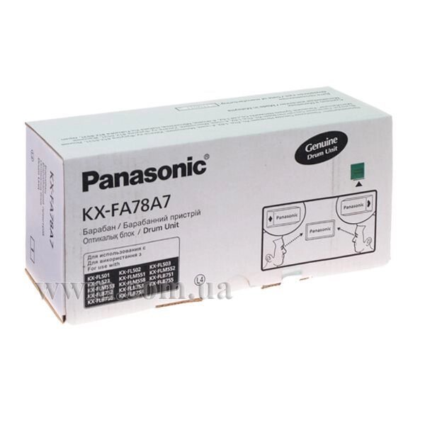 Картридж Panasonic KX-FL503 / 523 Drum Unit (6K) (KX-FA78A7) від компанії Приватне підприємство "Кваліор" - фото 1