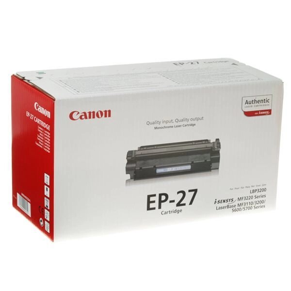 Картридж Toner Cart. CANON EP-27 (8489A002) від компанії Приватне підприємство "Кваліор" - фото 1