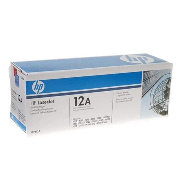 Картридж Toner Cart. HP LJ 1010/1012/1015/1020/1022 (Q2612A) від компанії Приватне підприємство "Кваліор" - фото 1