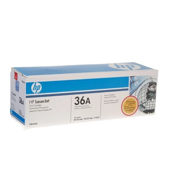 Картридж Toner Cart. HP LJ P1505 / M1120 / тисячу п'ятсот двадцять-дві (CB436A) від компанії Приватне підприємство "Кваліор" - фото 1