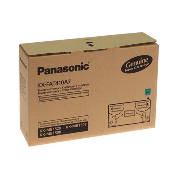 Картридж Toner Cart. Panasonic KX-MB1500 / 1520 (2.5K) (KX-FAT410A7) OEM від компанії Приватне підприємство "Кваліор" - фото 1